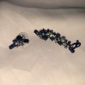 Marchesa ear cuff earring set